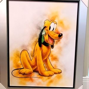 *NEW* Framed Pluto Wall Art
